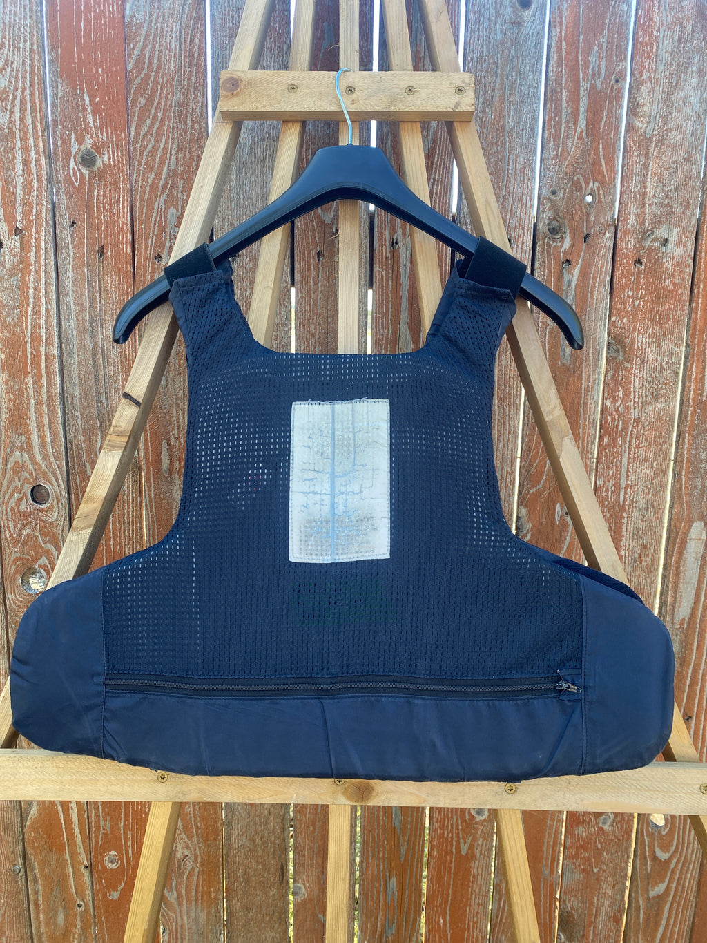 Point Blank Concealable Body Armor PACA #BBA8. Size 48 S1 Color Navy. Moderate usage.