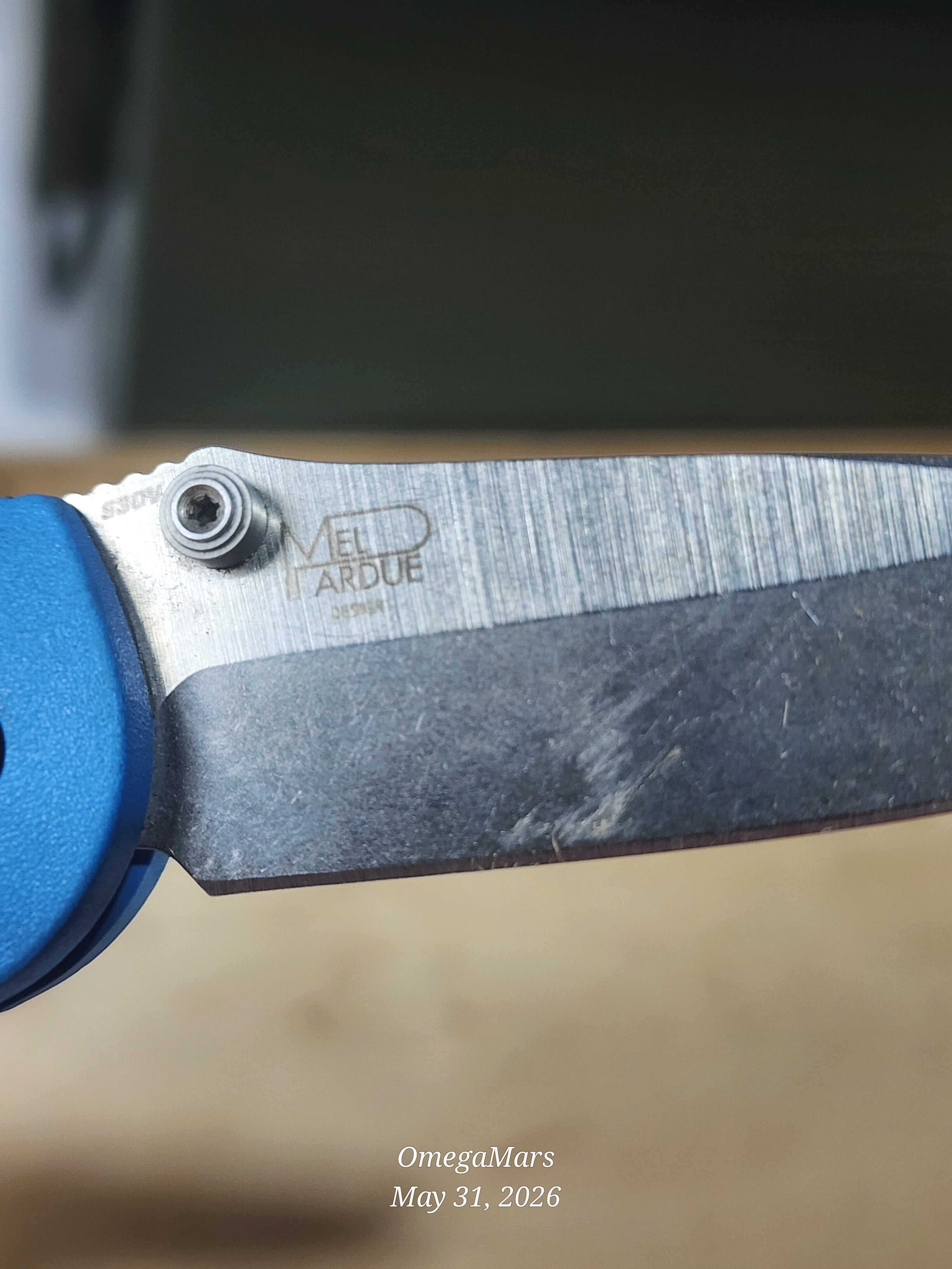 BENCHMADE 556 - S30V - Mini Griptilain - Light Usage/Dirty - #26Gr