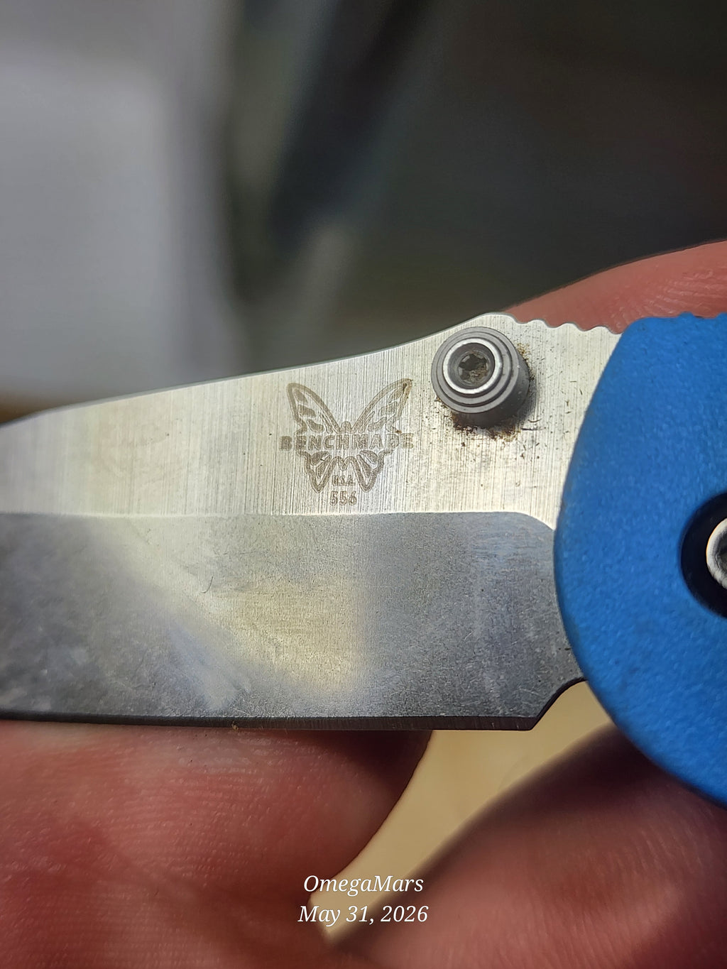 BENCHMADE 556 Mini Griptilian - Light Usage - S30V steel #26Gr
