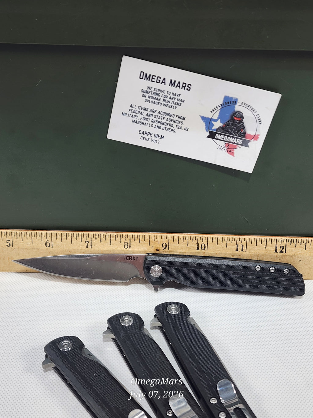 CRKT LCK + 3801 - LIGHT USAGE