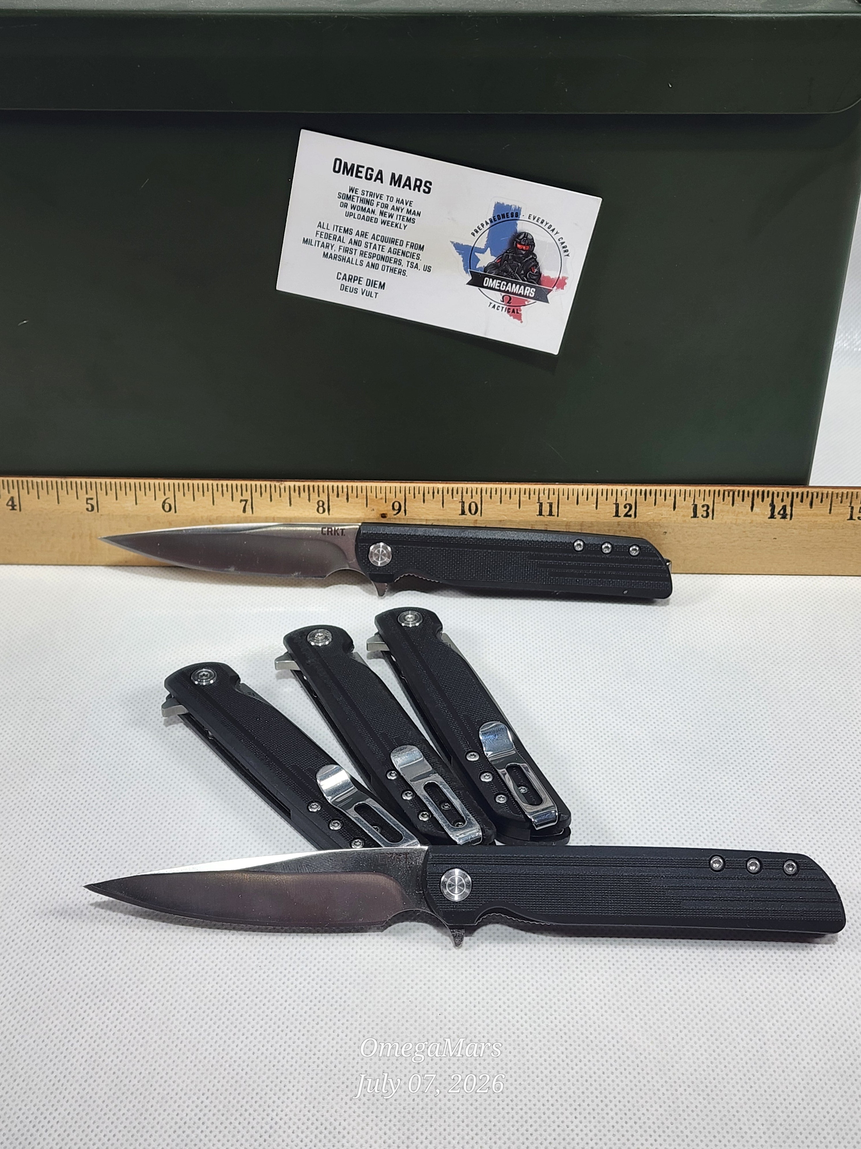 CRKT LCK + 3801 - LIGHT USAGE