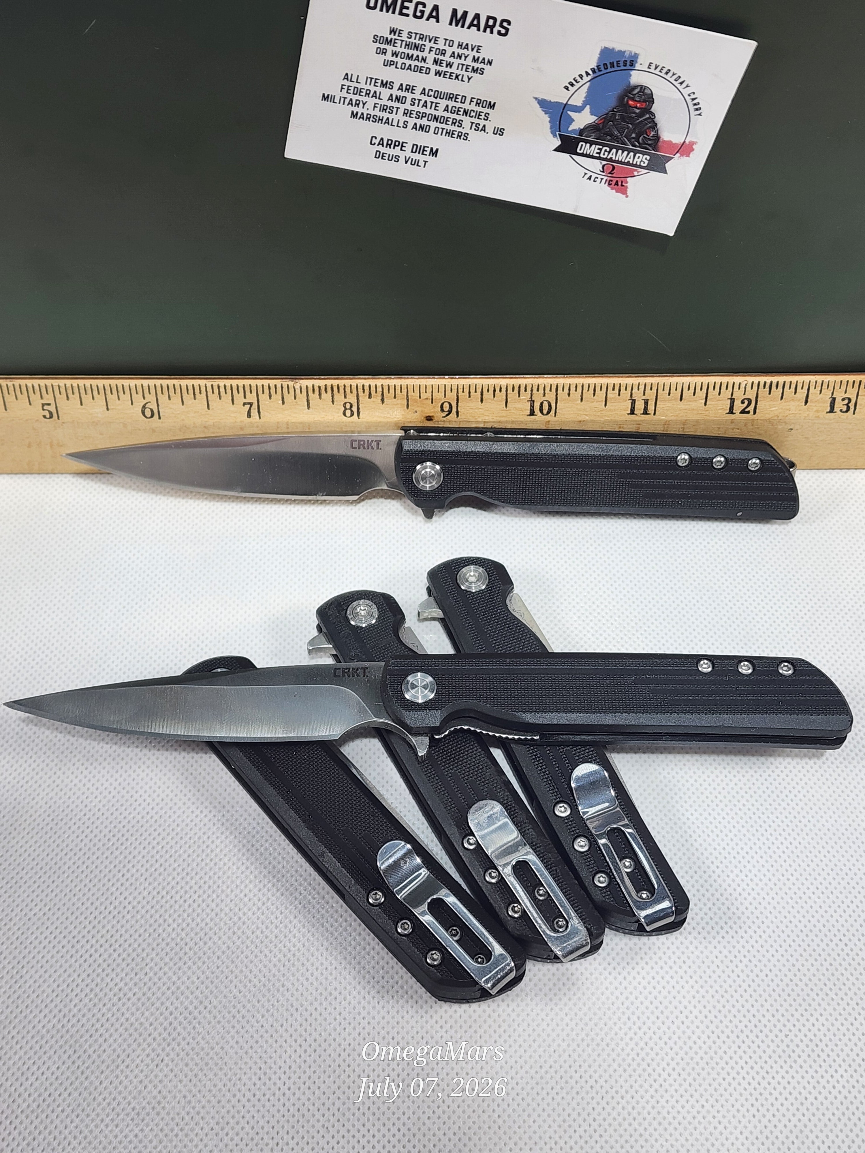 CRKT LCK + 3801 - LIGHT USAGE