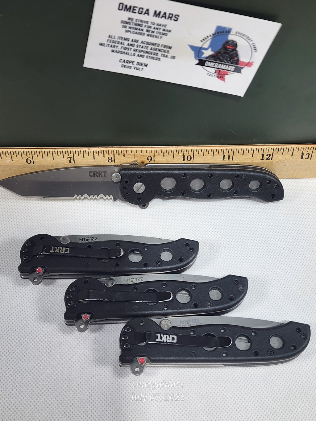 CRKT M16-12Z - LIGHT USAGE
