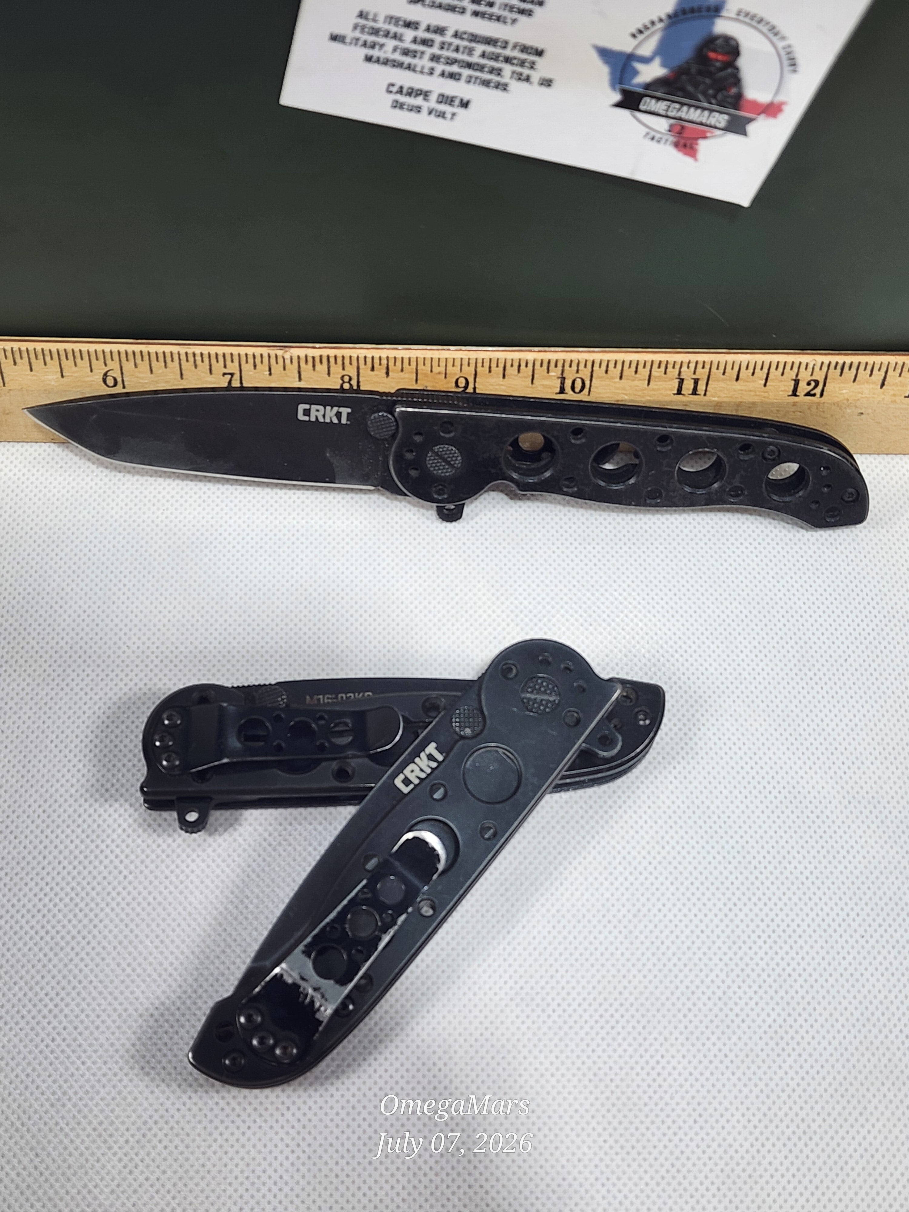 CRKT M16-02KS - LIGHT USAGE