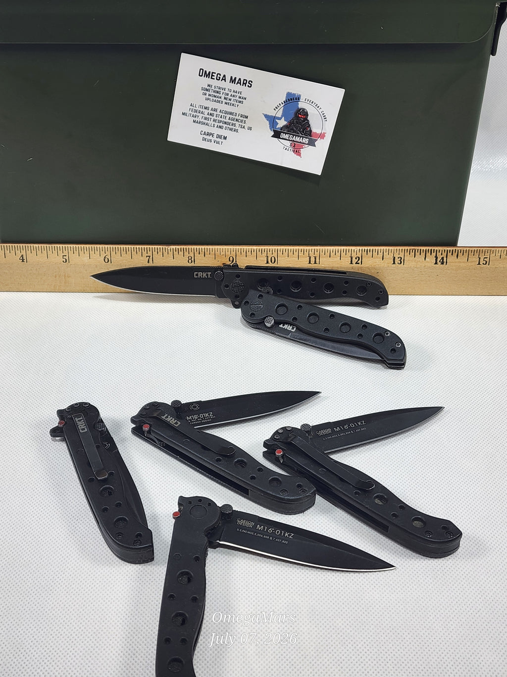 CRKT M16-01KZ - LIGHT USAGE