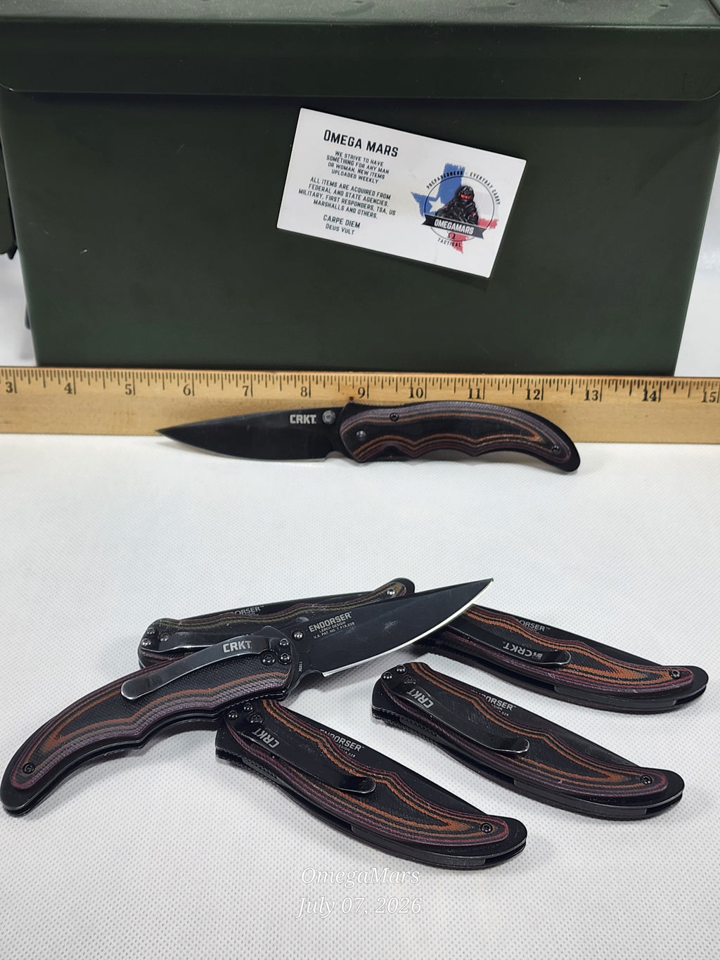 CRKT Endorser 1105K- LIGHT USAGE