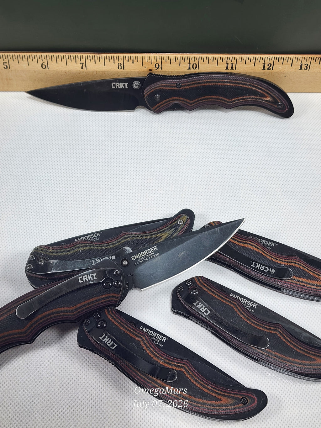 CRKT Endorser 1105K- LIGHT USAGE