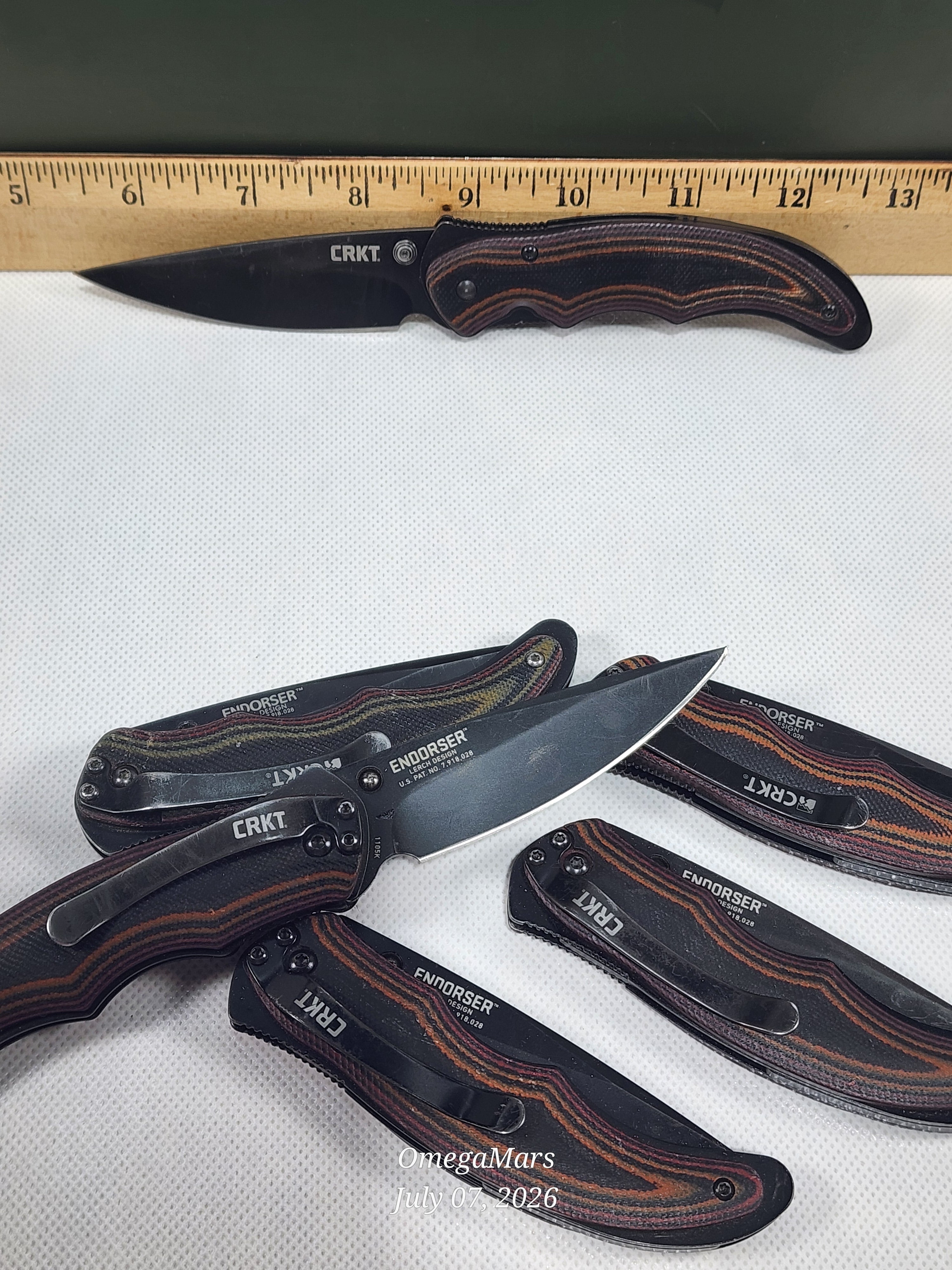 CRKT Endorser 1105K- LIGHT USAGE