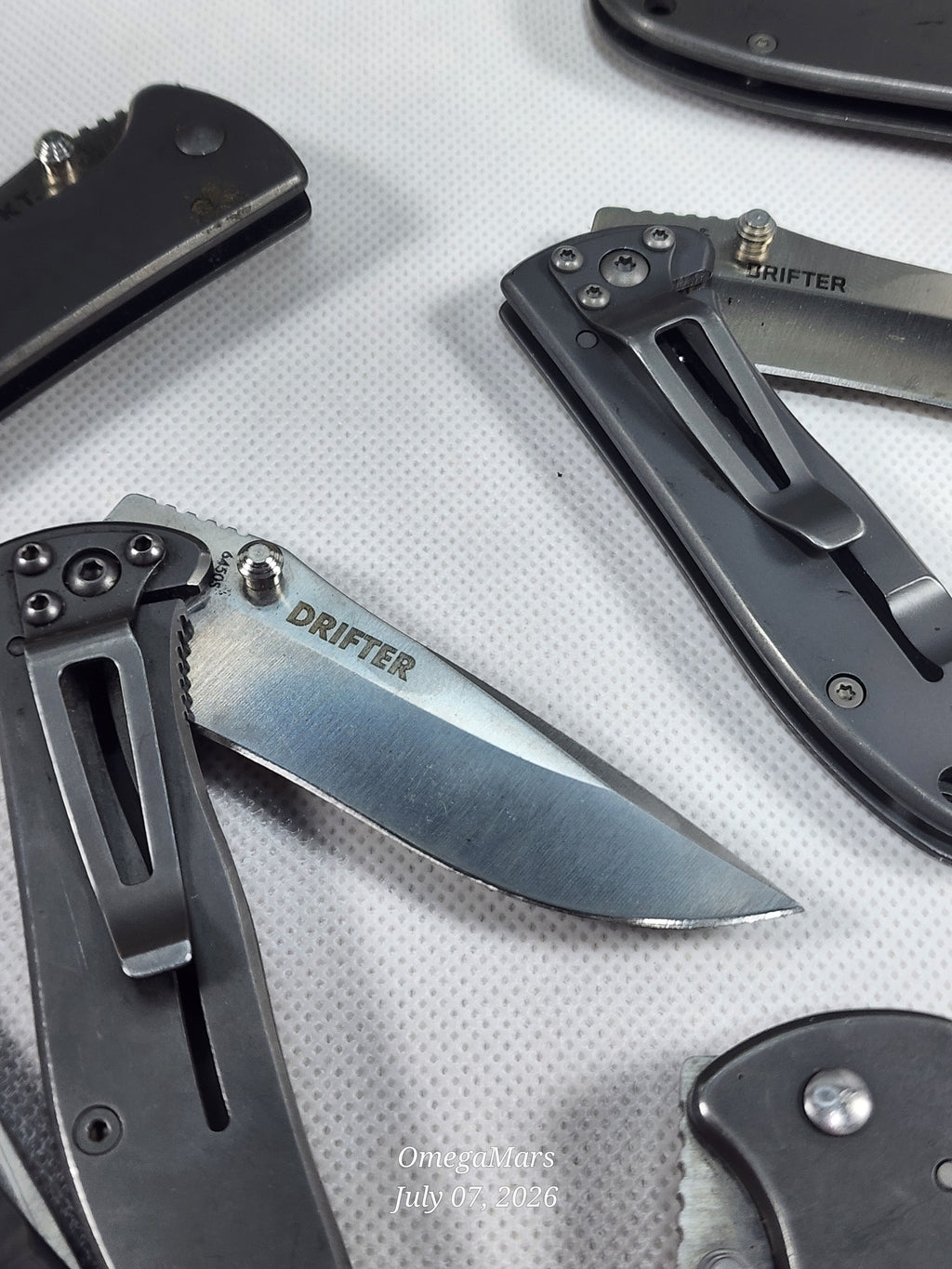 CRKT Drifter 6450K - 6450S- LIGHT USAGE - Liner lock / Frame Lock