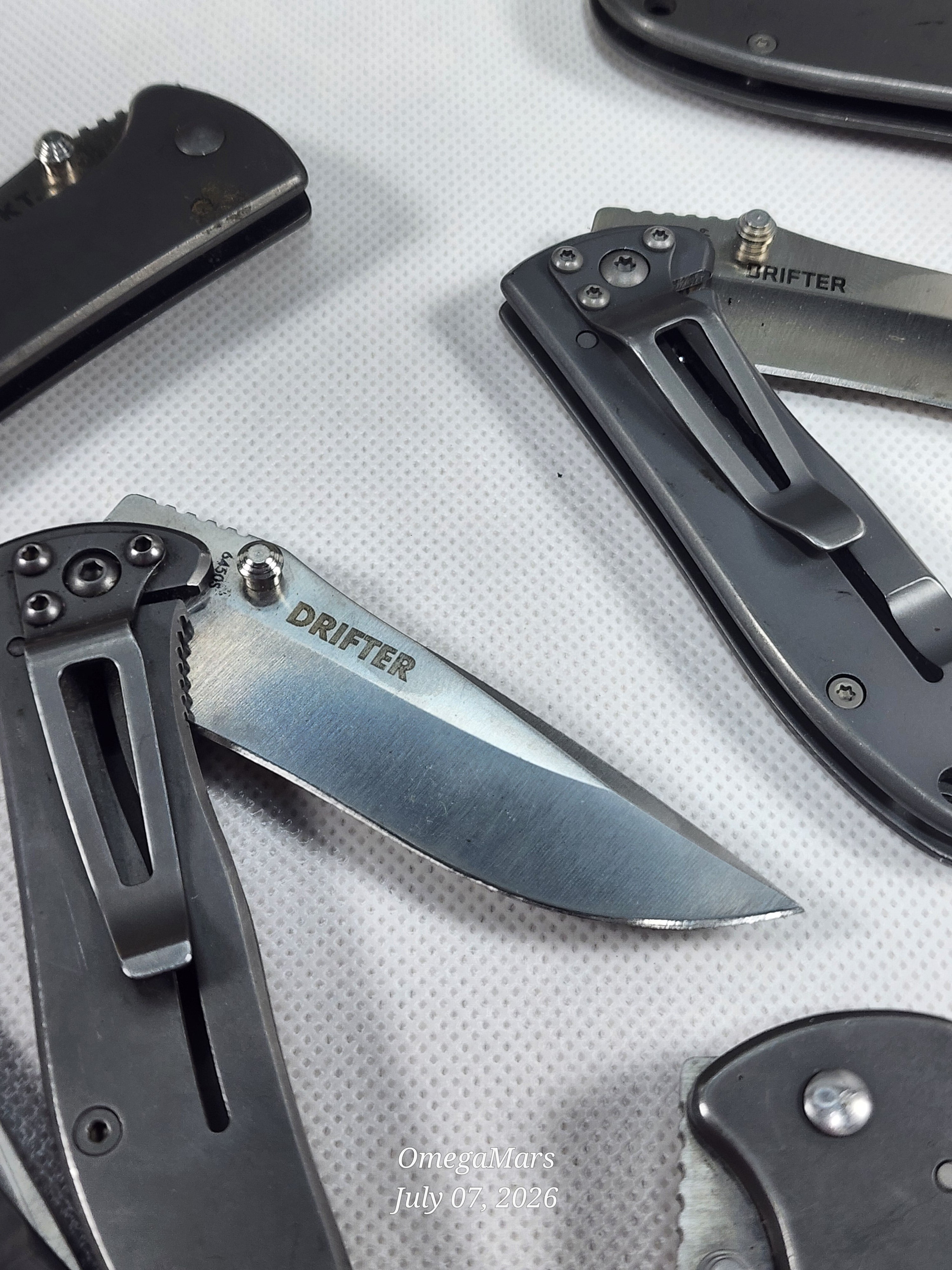 CRKT Drifter 6450K - 6450S- LIGHT USAGE - Liner lock / Frame Lock