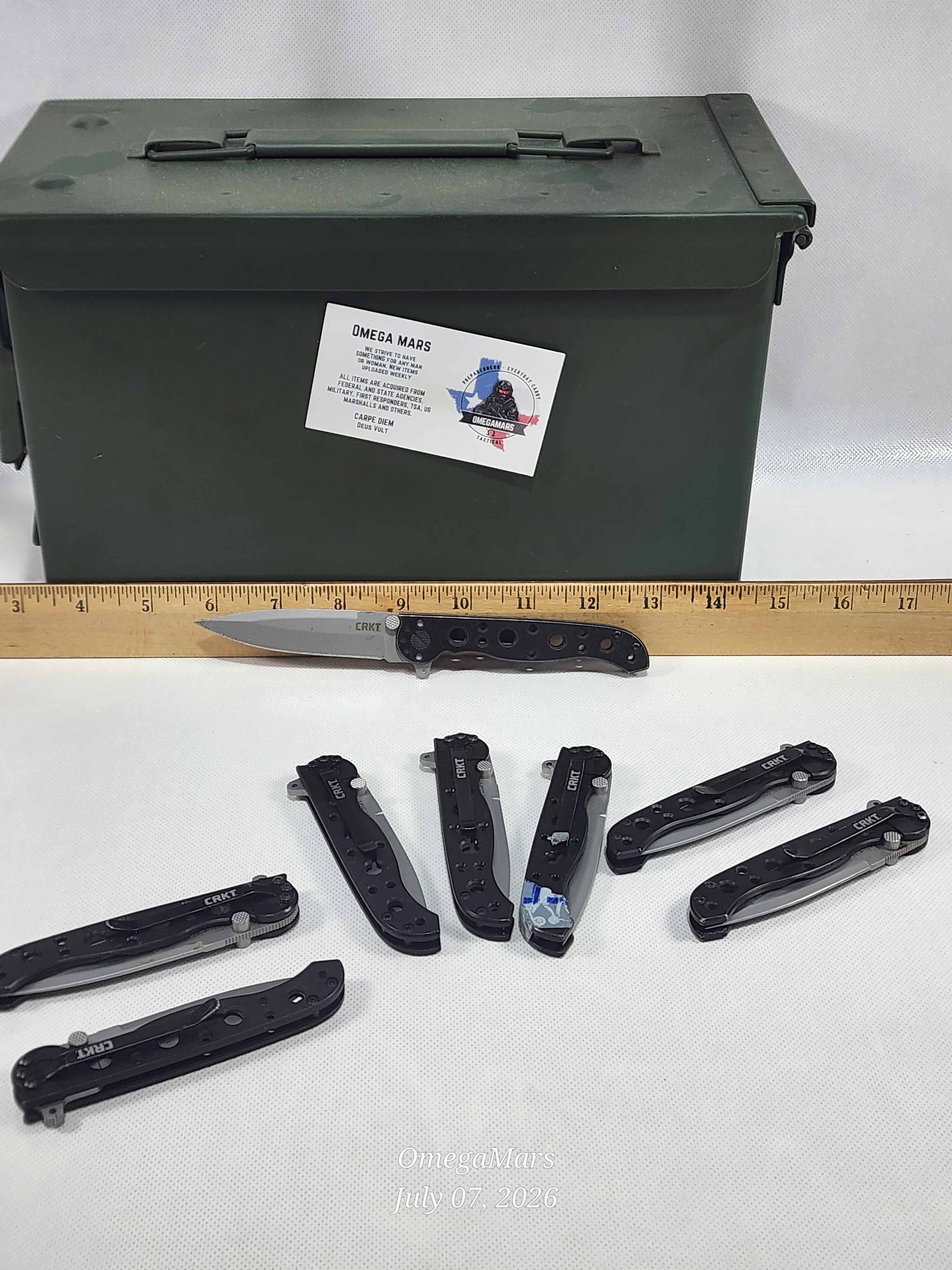 CRKT M16-01S Spear Point - Light Usage
