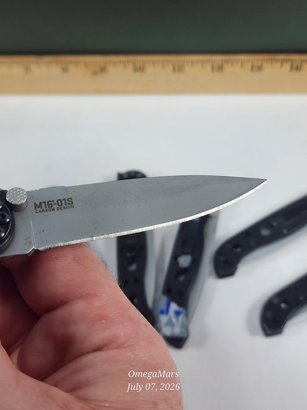 CRKT M16-01S Spear Point - Light Usage