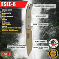 ESEE Model 6 Tactical Dark Earth - ES6PDE  - BRAND NEW