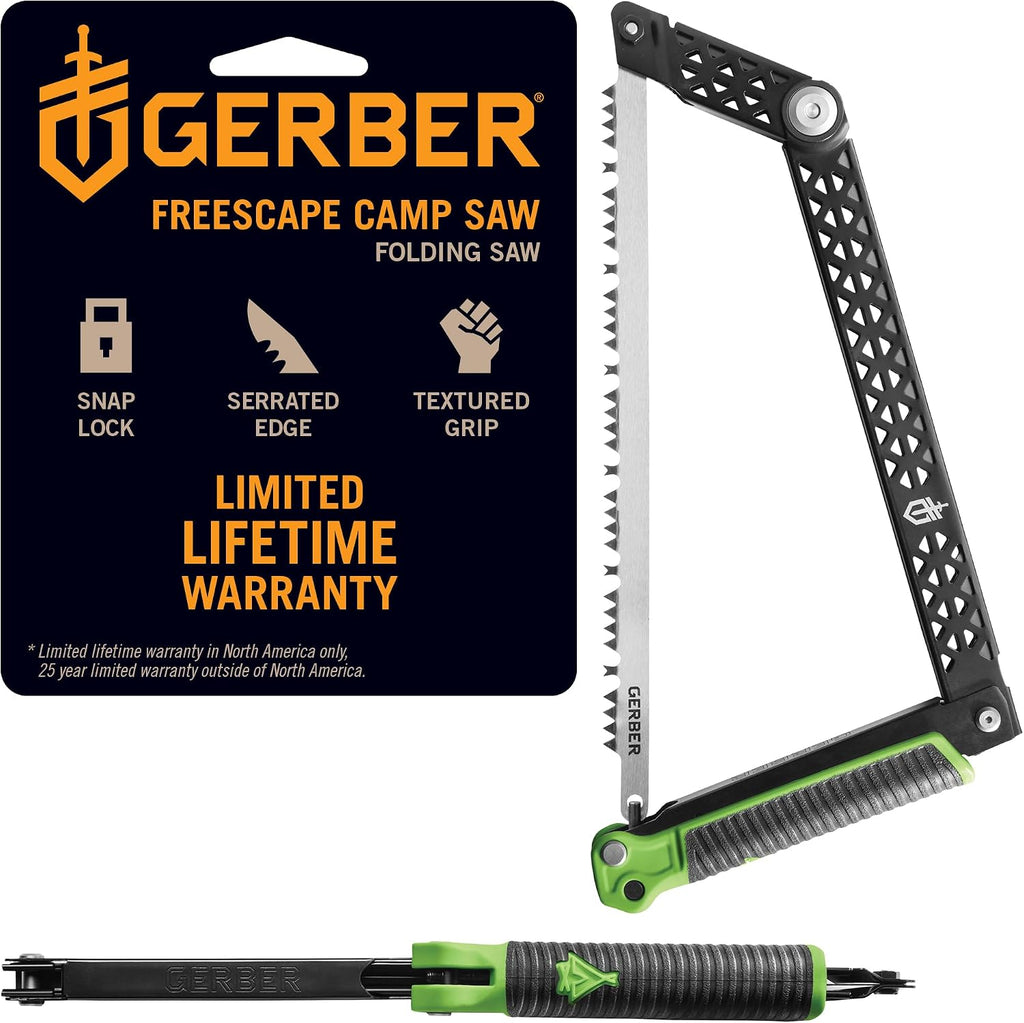 Gerber Freescape Camp Saw Green - CLOSEOUT