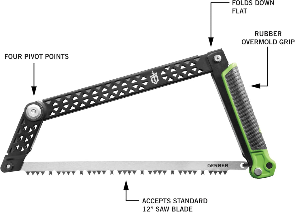 Gerber Freescape Camp Saw Green - CLOSEOUT