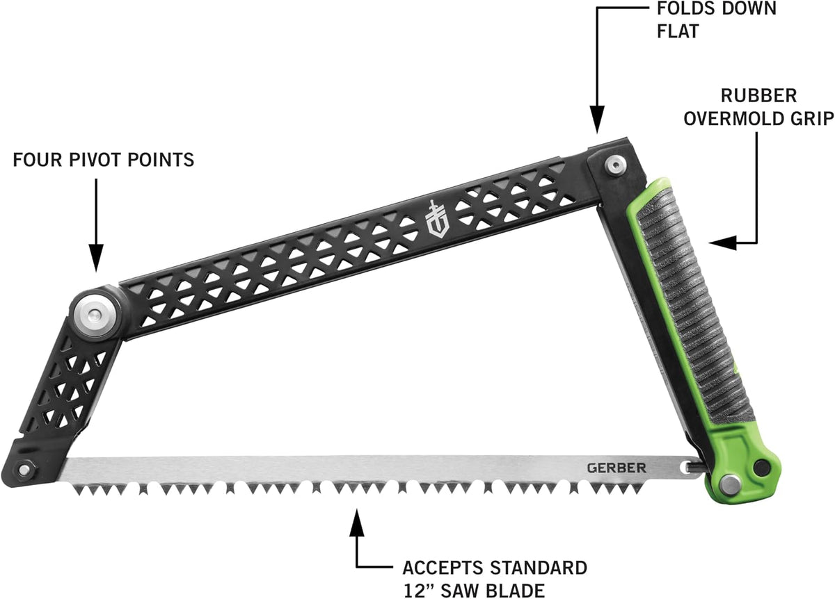 Gerber Freescape Camp Saw Green - CLOSEOUT