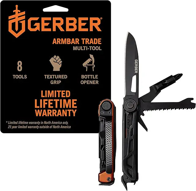 GERBER Armbar Trade EDC Pocket Knife Multitool - Light Usage