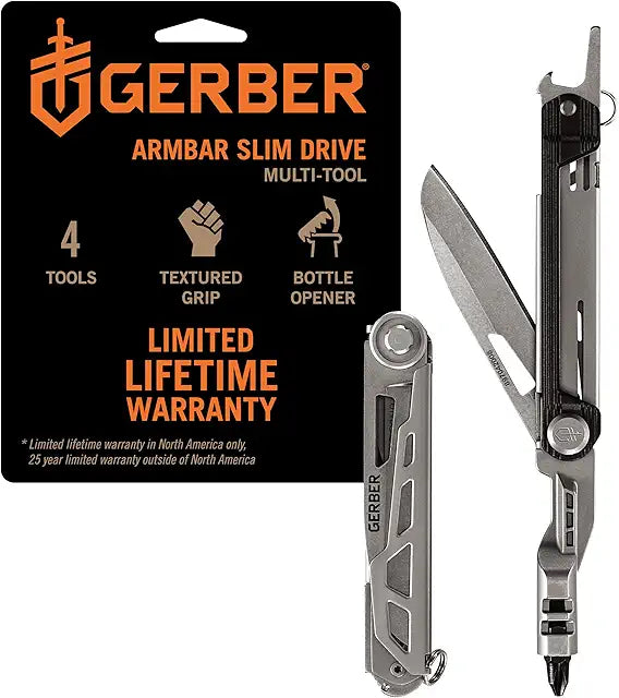 GERBER Armbar Slim Drive EDC Pocket Knife Multitool - Light Usage