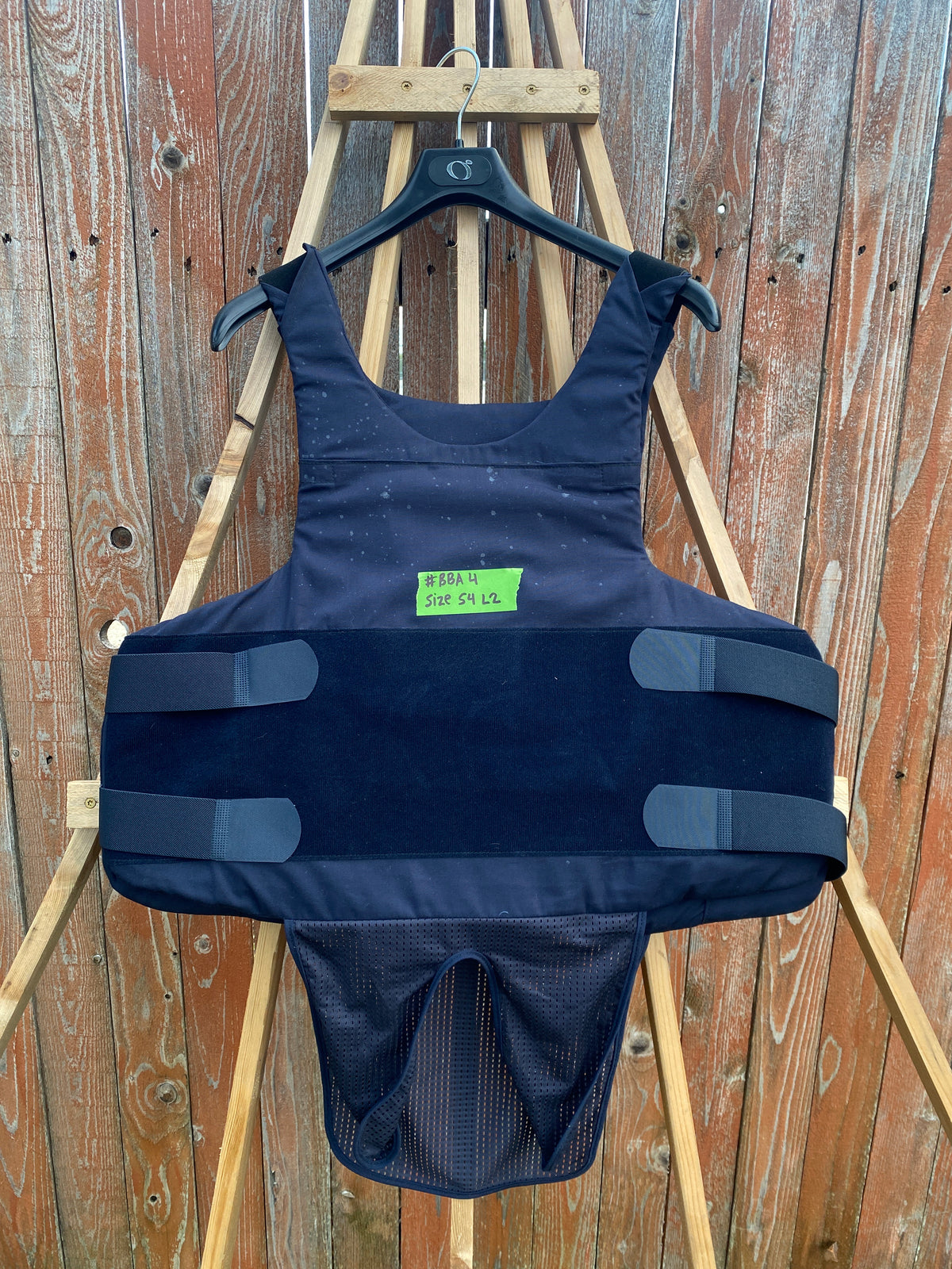 Point Blank Concealable Body Armor PACA #BBA4. Size 54 L2 Color Navy. Looks & feel brand new with some stains that can be wiped down.
