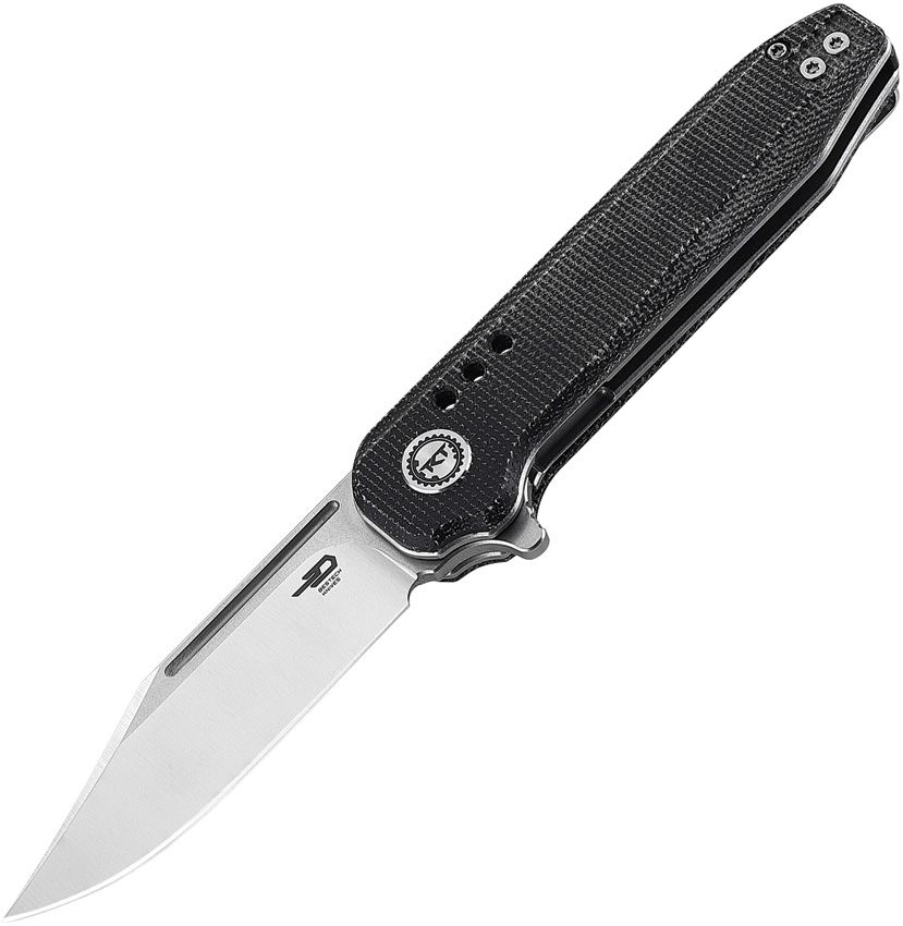 Bestech Knives - Syntax Linerlock Black Micarta - CLOSEOUT
