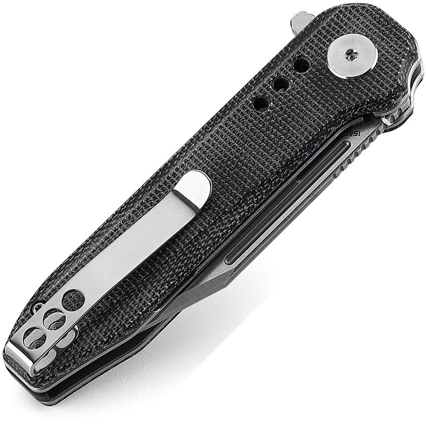 Bestech Knives - Syntax Linerlock Black Micarta - CLOSEOUT