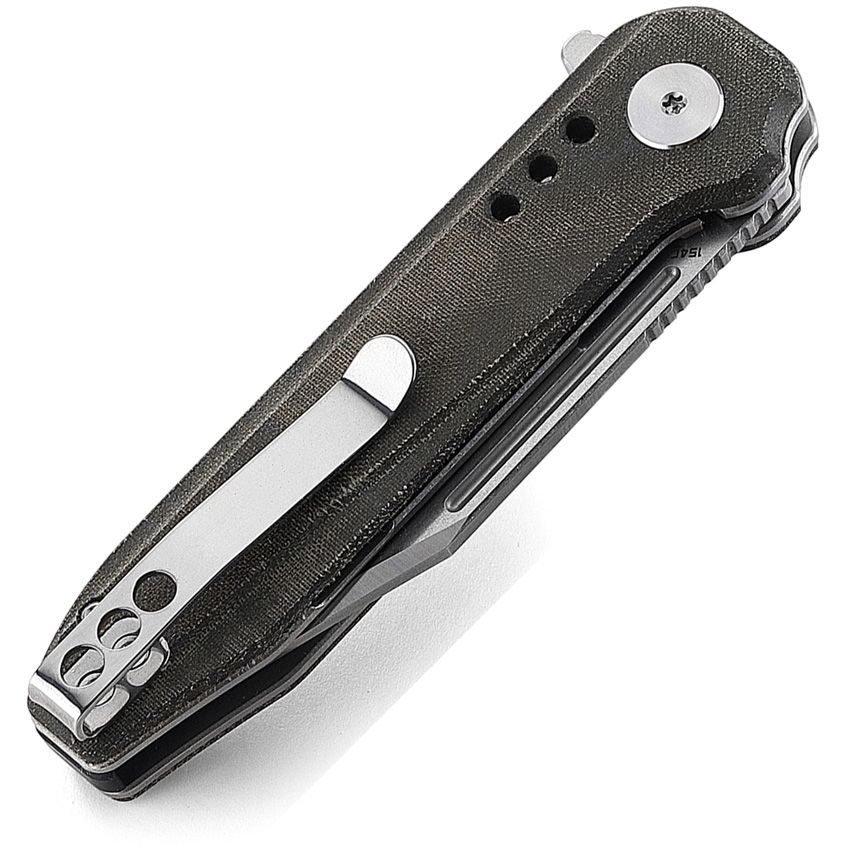Bestech Knives - Syntax Linerlock Green Micarta - CLOSEOUT