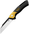 Bestech Knives - Rockface Linerlock Yellow - CLOSEOUT