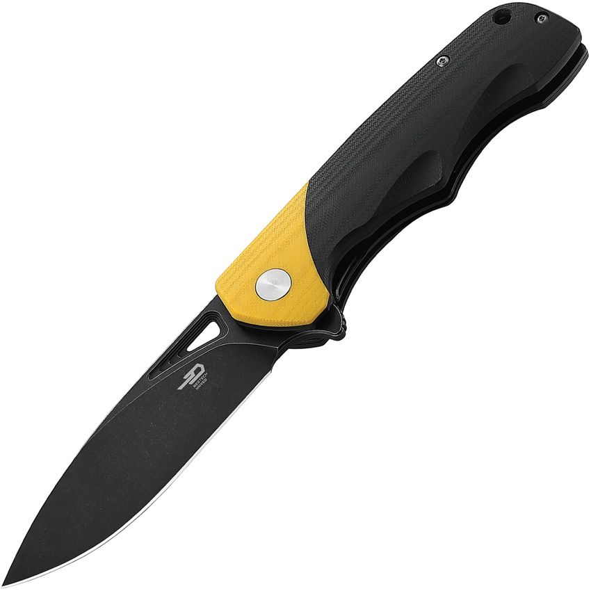 Bestech Knives - Airstream Linerlock Yellow - CLOSEOUT