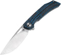 Bestech Knives - Falko Linerlock CF Blue - CLOSEOUT
