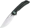 Bestech Knives - Falko Linerlock CF Green - CLOSEOUT