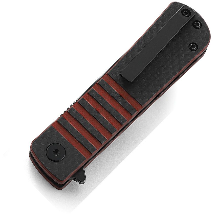 Bestech Knives - Titan Linerlock Black/Red - CLOSEOUT
