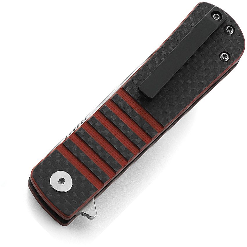 Bestech Knives - Titan Linerlock Black/Red - CLOSEOUT