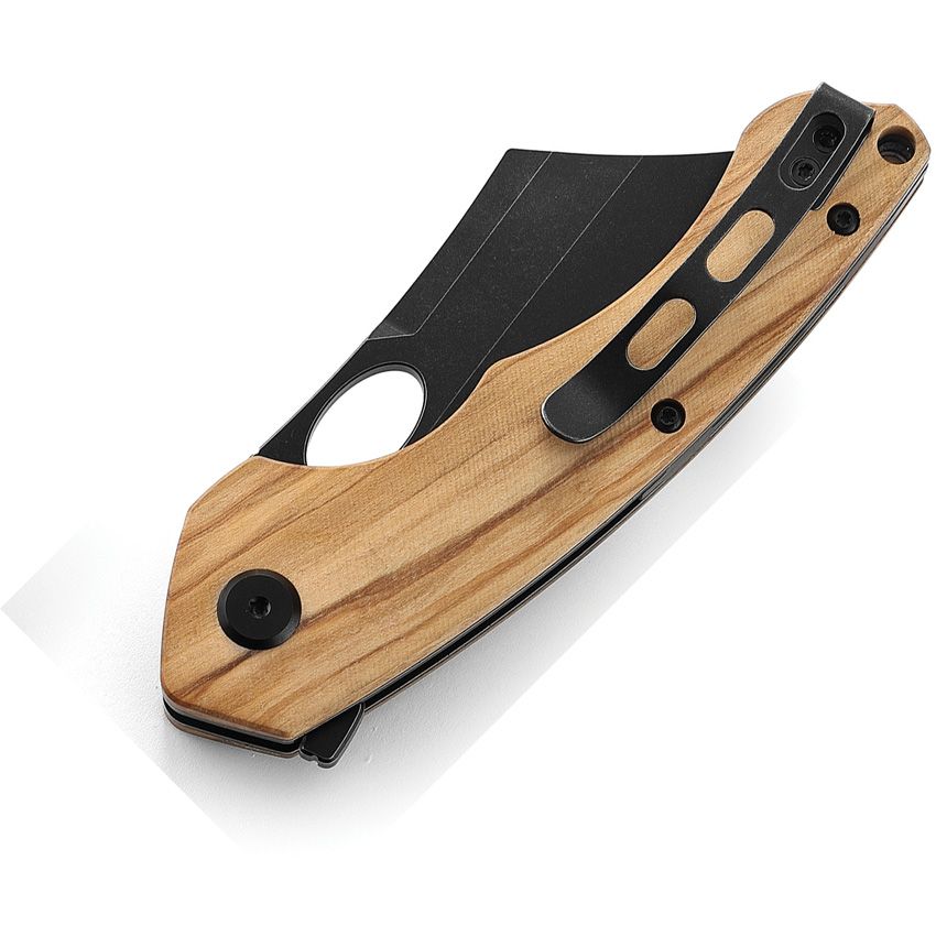 Bestech Knives - Skirmish Linerlock Olivewood - CLOSEOUT