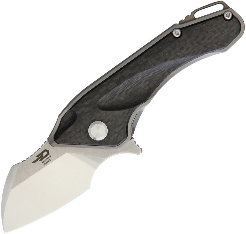 Bestech Knives - IMP Titanium Framelock CF - CLOSEOUT