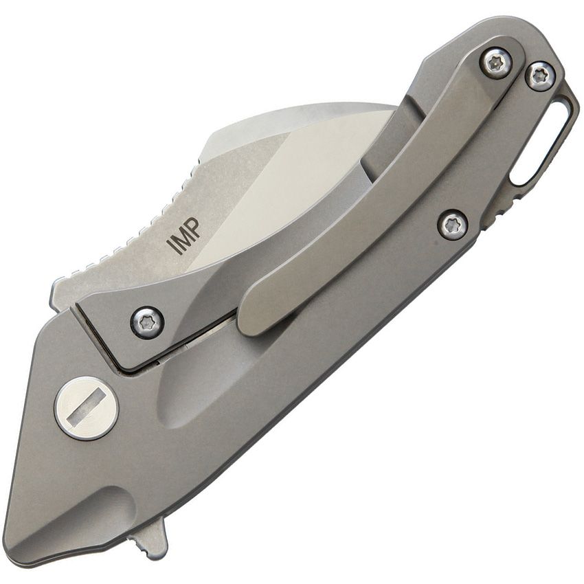 Bestech Knives - IMP Titanium Framelock CF - CLOSEOUT