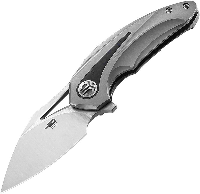 Bestech Knives - Nuke Framelock Gray - CLOSEOUT