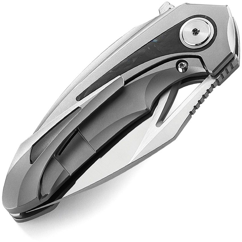 Bestech Knives - Nuke Framelock Gray - CLOSEOUT