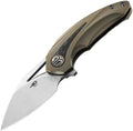 Bestech Knives - Nuke Framelock Bronze - CLOSEOUT