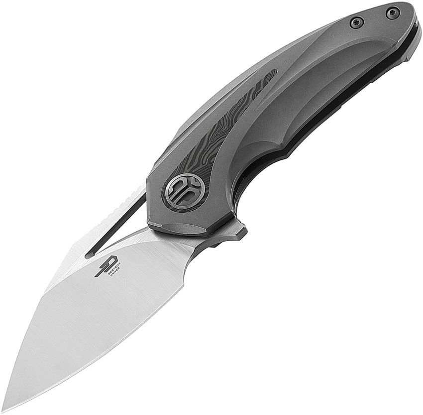 Bestech Knives - Nuke Framelock Dark Gray - CLOSEOUT