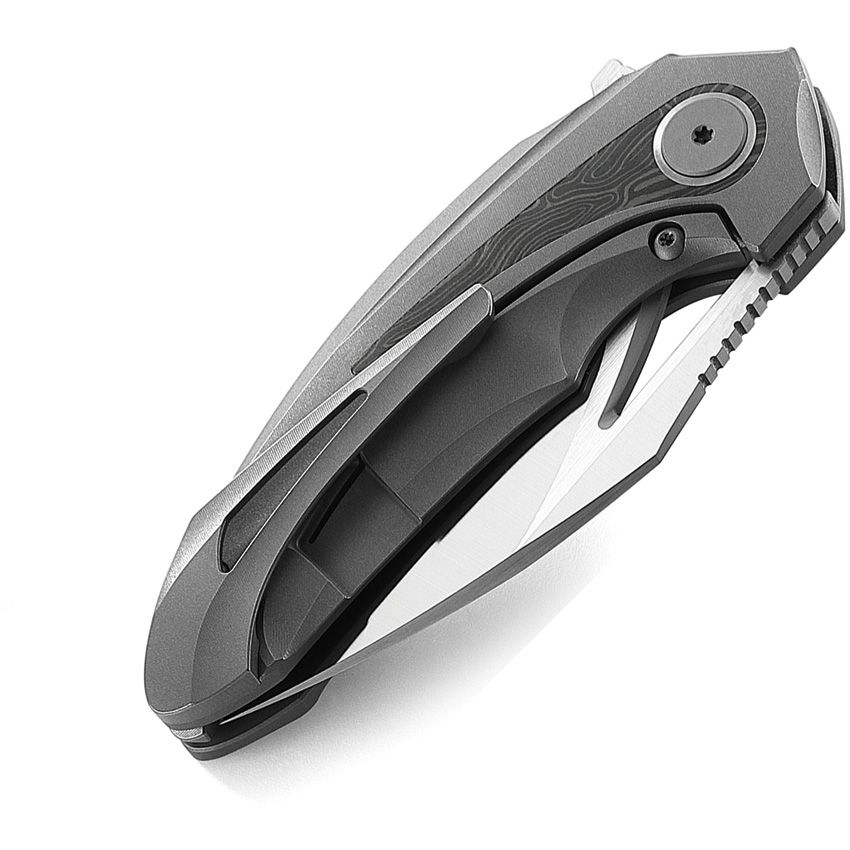 Bestech Knives - Nuke Framelock Dark Gray - CLOSEOUT