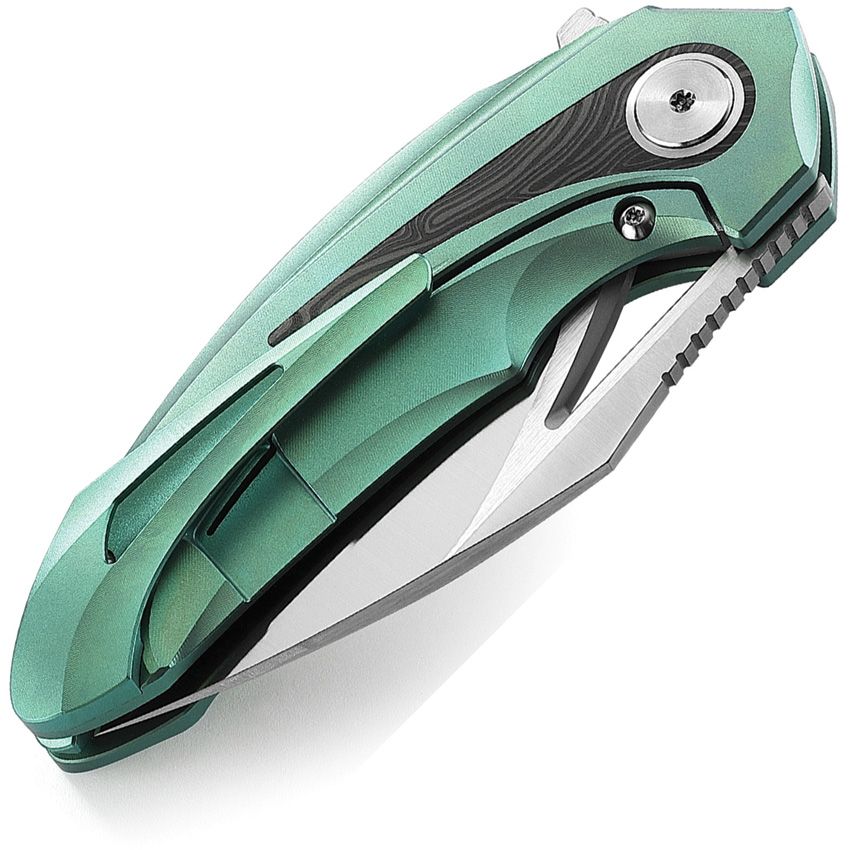 Bestech Knives - Nuke Framelock Green - CLOSEOUT