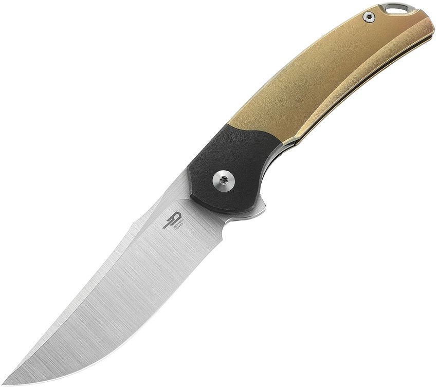 Bestech Knives - Supernova Linerlock Gold - CLOSEOUT