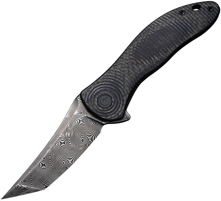 CIVIVI - Synergy3 Linerlock Tanto Damascus