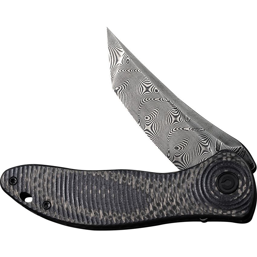 CIVIVI - Synergy3 Linerlock Tanto Damascus