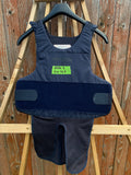 Point Blank Concealable Body Armor PACA #BBA2. Size 42 R. Color Navy. Light usage.