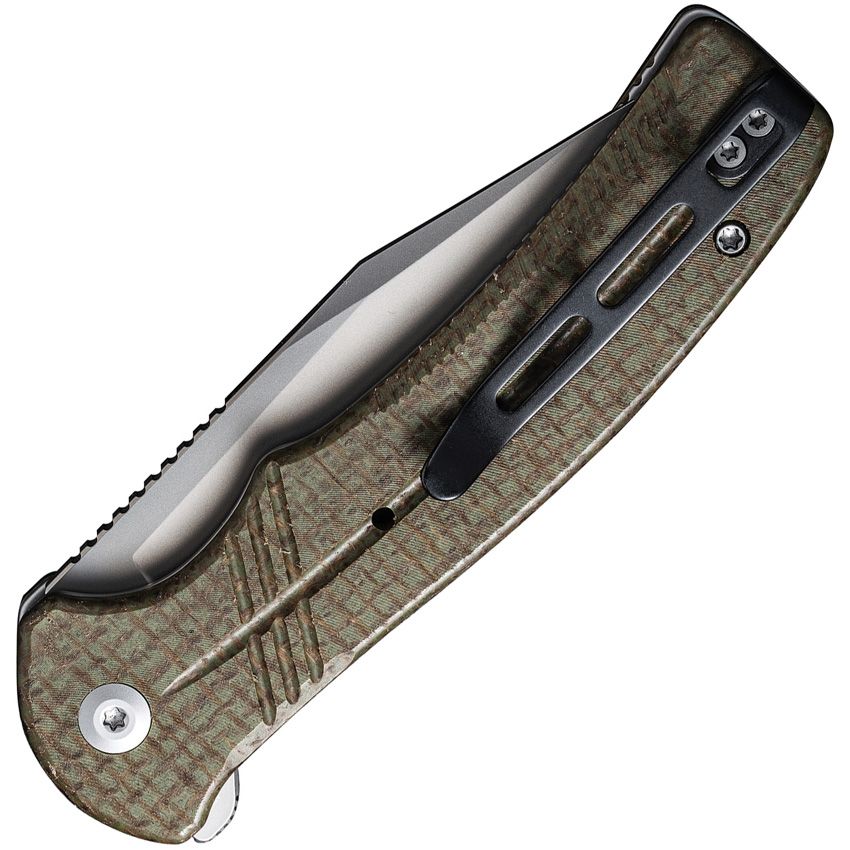 CIVIVI - Cogent Button Lock Plain edge