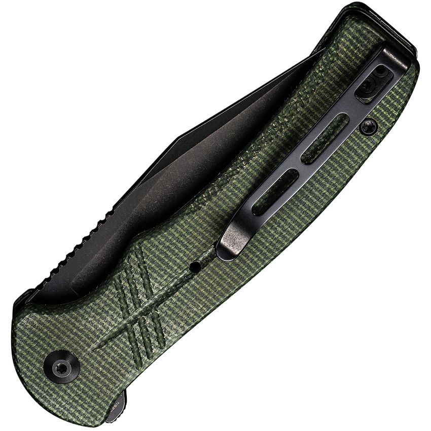 CIVIVI - Cogent Button Lock Partially Serrated