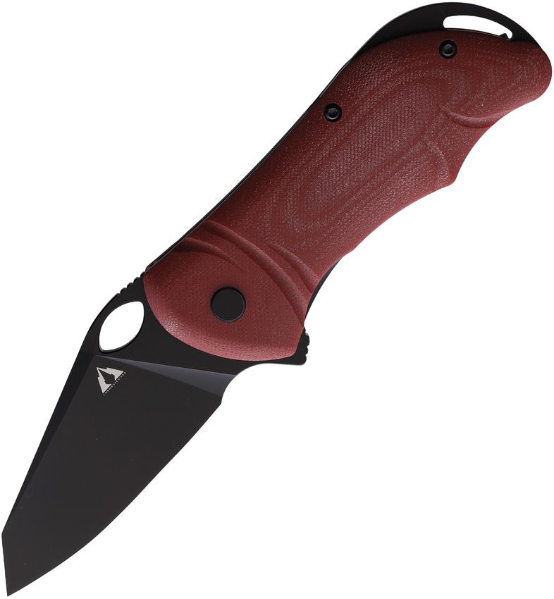 CMB MADE KNIVES - Hippo Linerlock D2 Red - CLOSE OUT