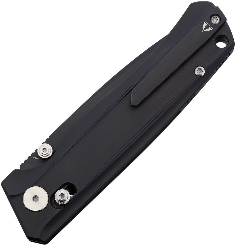 CMB MADE KNIVES - Braveman Axis Lock Black PVD - S35VN - Titanium - CLOSE OUT