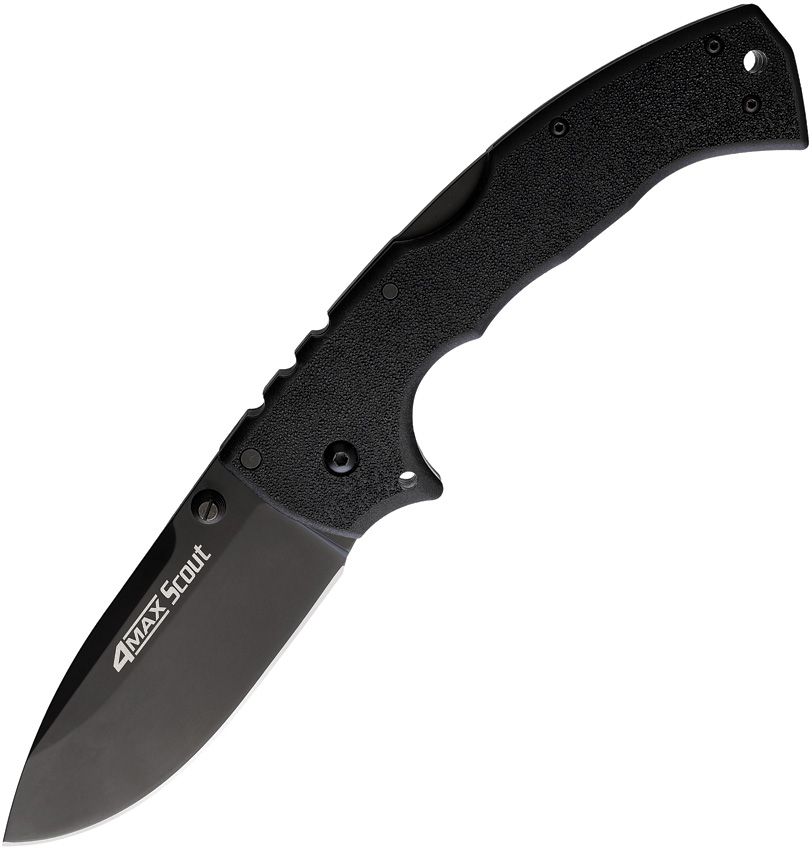 Cold Steel - 4-Max Scout Lockback Black - AUS-10A
